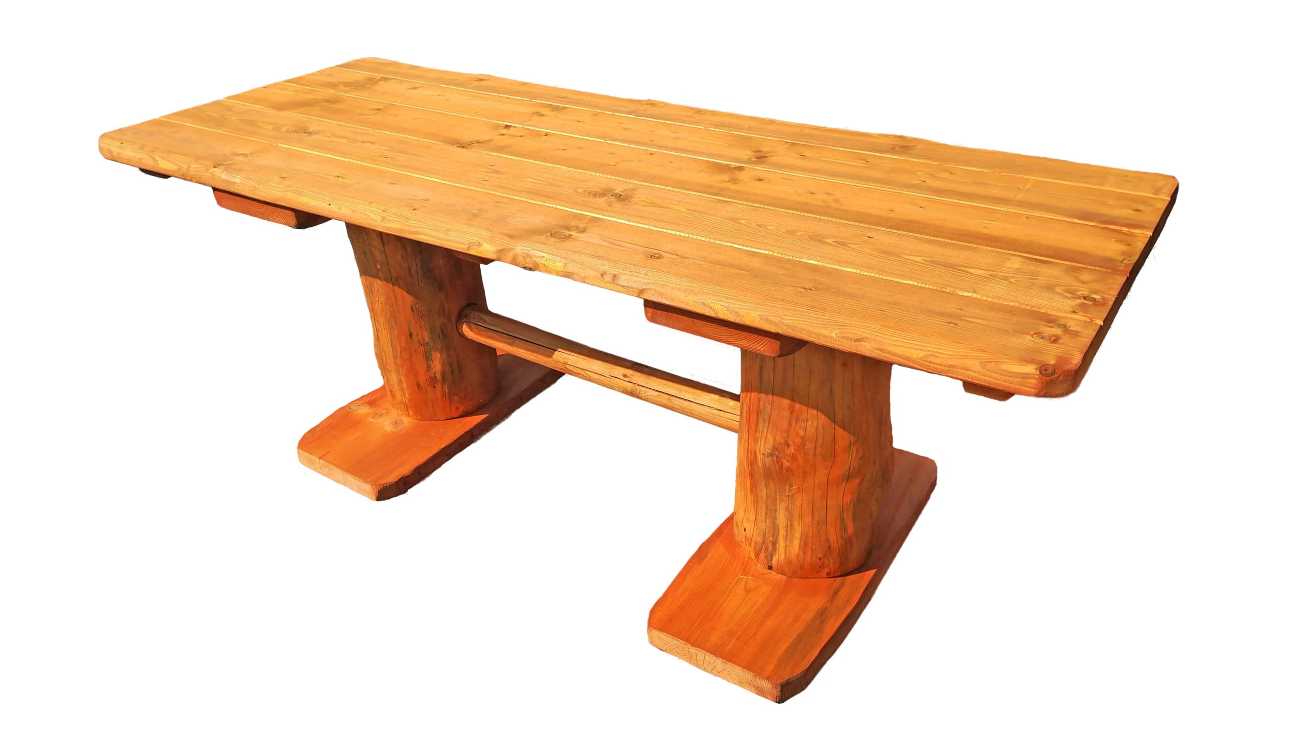 Tisch Rustikal Farbton Pinie Mega Holz