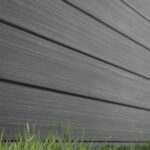 DIYO WPC-Steckprofil 6er Set - Anthrazit - 180 x 90 cm