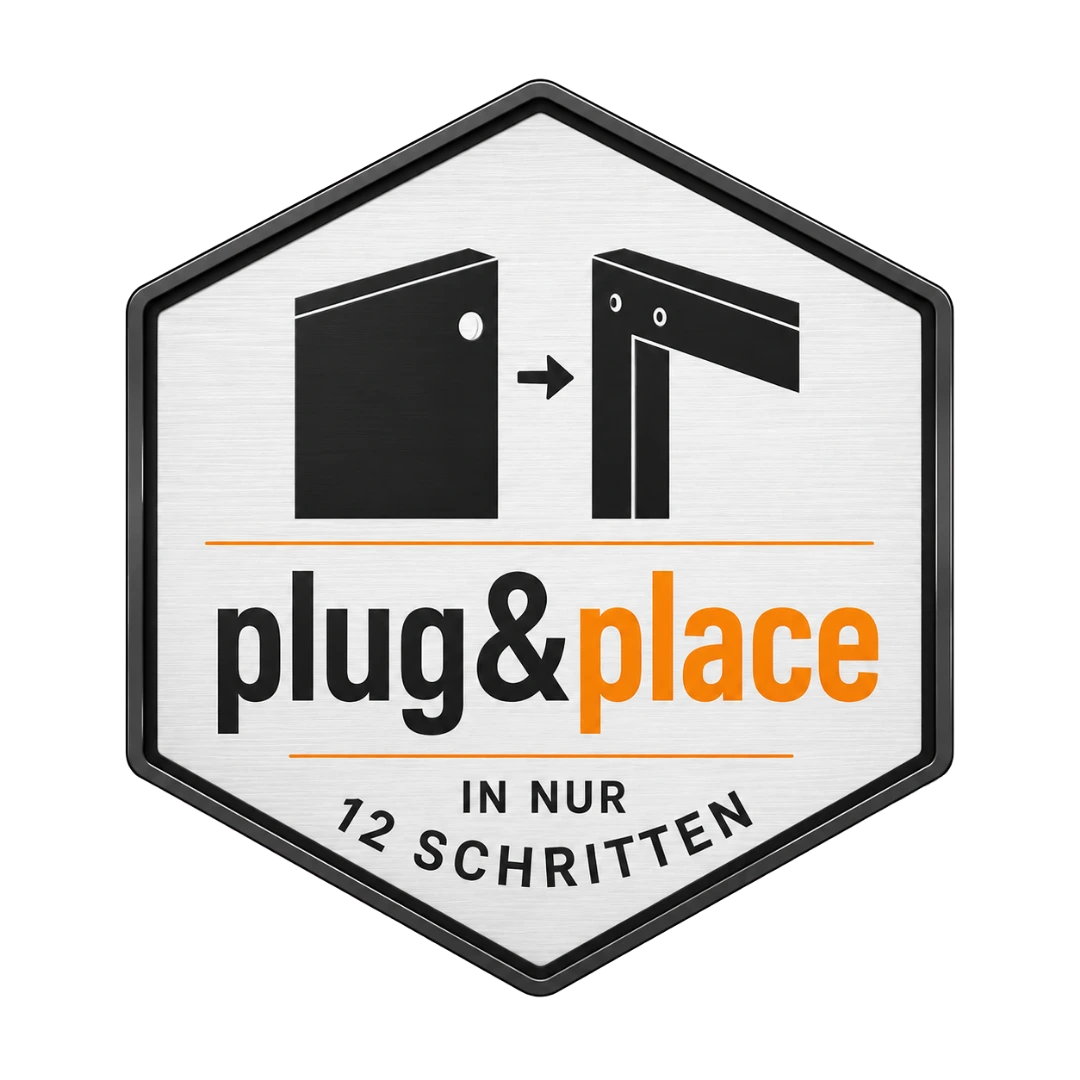 Plug & Place &ndash; aufgebaut in nur 12 Schritten