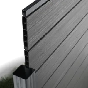 DIYO Start- und Abschlussleiste Aluminium - Anthrazit - 180 cm