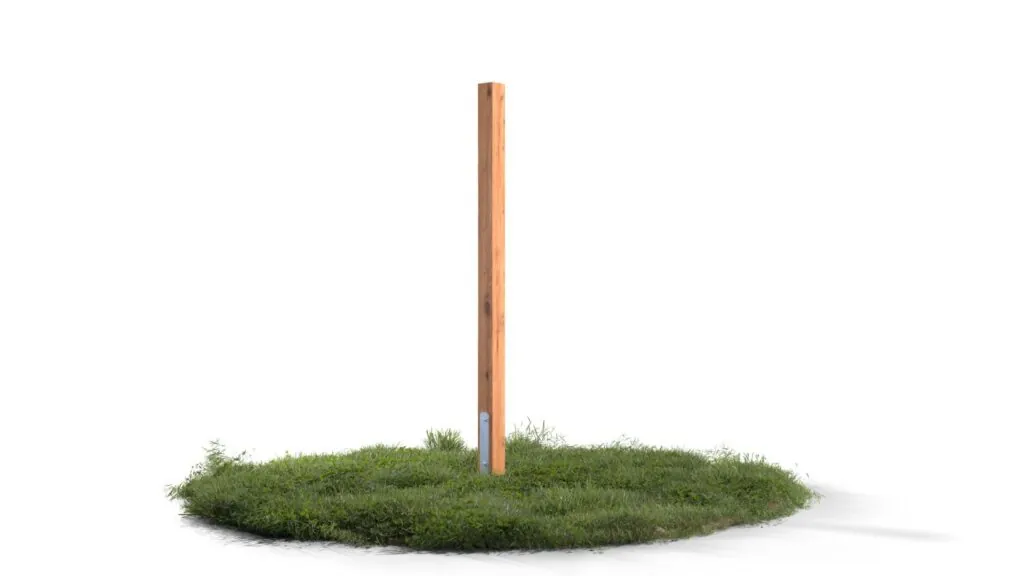 Rhombus pine_fence 1_post